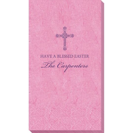 Religious Cross Bali Guest Towels