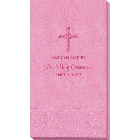 Religious Cross Bali Guest Towels