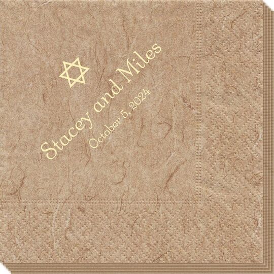 Little Star of David Bali Napkins
