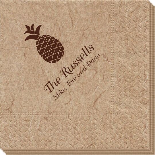 Hawaiian Pineapple Bali Napkins