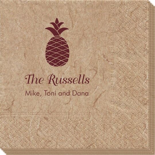 Hawaiian Pineapple Bali Napkins