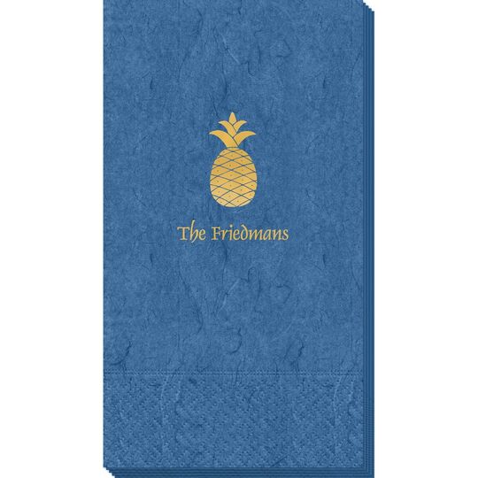 Hawaiian Pineapple Bali Guest Towels