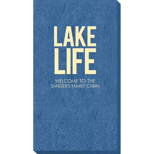 Lake Life Bali Guest Towels