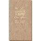 To Love Laughter Happily Ever After Bali Guest Towels Image 3 of 5