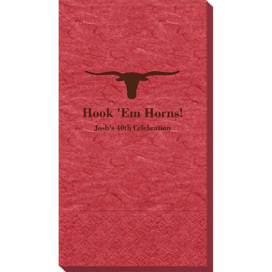 Longhorn Bali Guest Towels