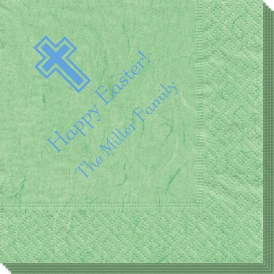 Outlined Cross Bali Napkins