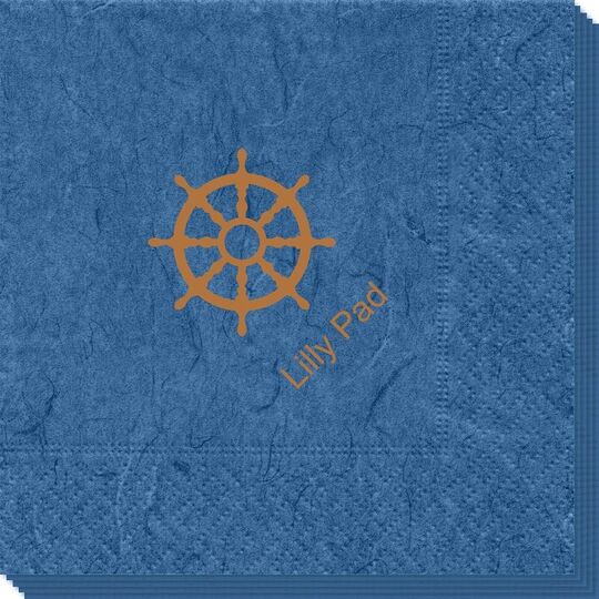 Nautical Wheel Bali Napkins