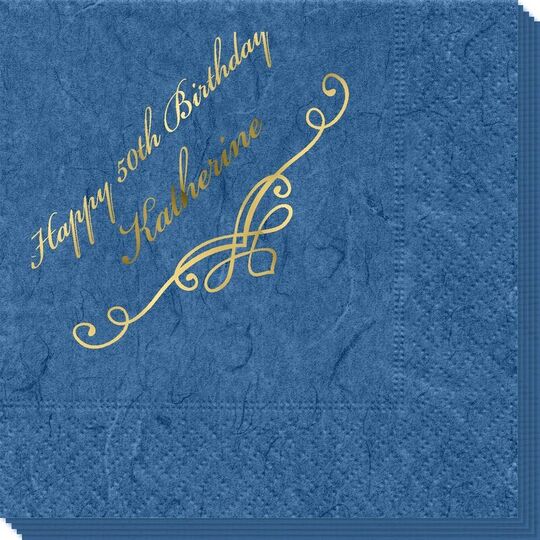 Classic Scroll Bali Napkins