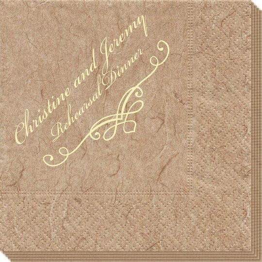 Classic Scroll Bali Napkins