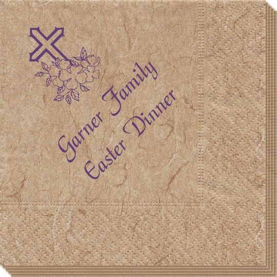 Floral Cross Bali Napkins