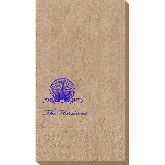 Graceful Seashell Bali Guest Towels