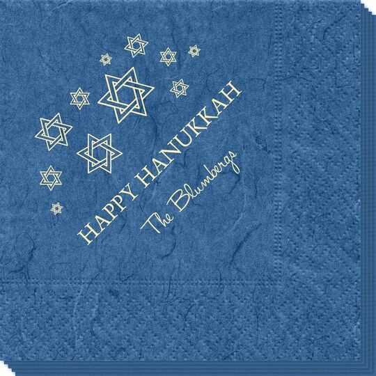 Modern Jewish Star Galaxy Bali Napkins