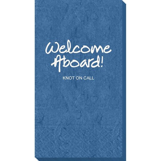 Studio Welcome Aboard Bali Guest Towels