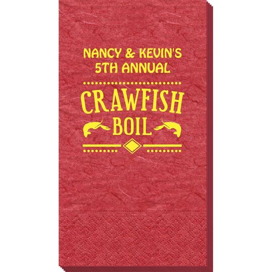 Crawfish Boil Bali Guest Towels