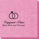 Modern Wedding Rings Bali Napkins Image 2 of 3