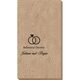 Modern Wedding Rings Bali Guest Towels Image 3 of 3