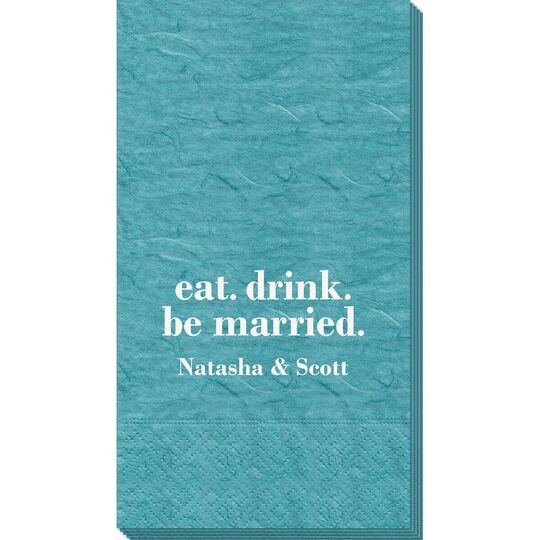 Eat Drink Be Married Bali Guest Towels