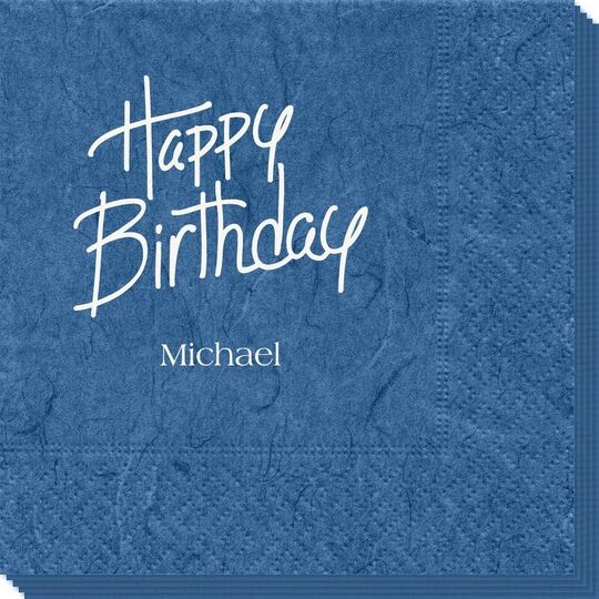 Fun Happy Birthday Bali Napkins