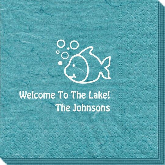 Happy Little Fish Bali Napkins