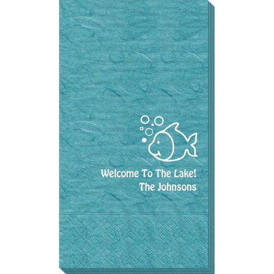 Happy Little Fish Bali Guest Towels