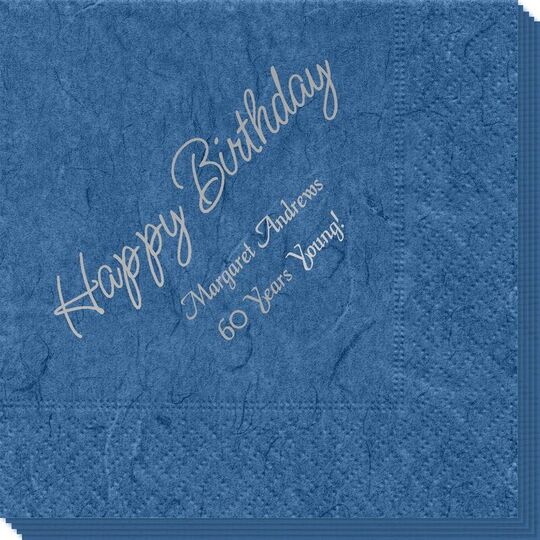 Perfect Happy Birthday Bali Napkins