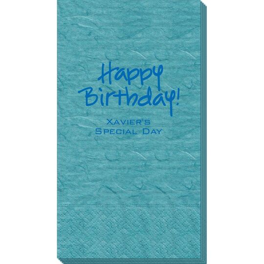 Studio Happy Birthday Bali Guest Towels