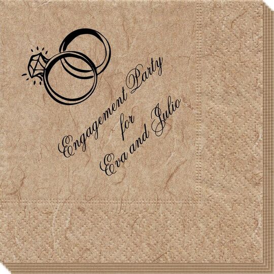 Wedding Rings Bali Napkins