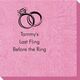 Wedding Rings Bali Napkins Image 2 of 3