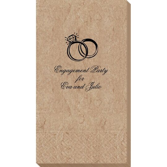 Wedding Rings Bali Guest Towels