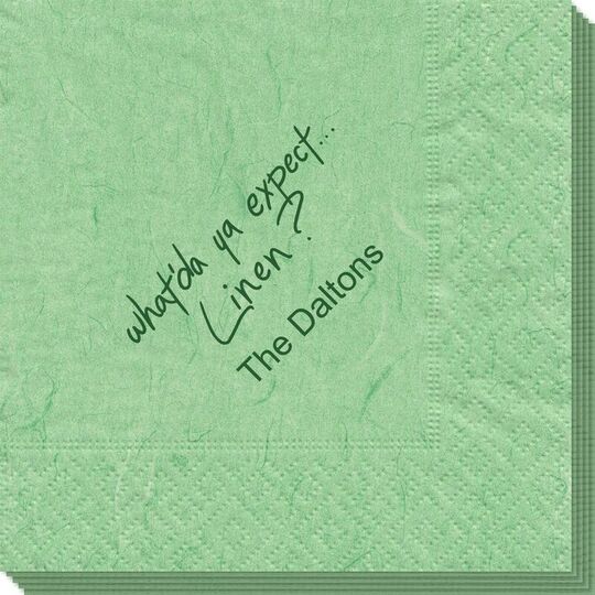 Fun What Do You Expect Bali Napkins