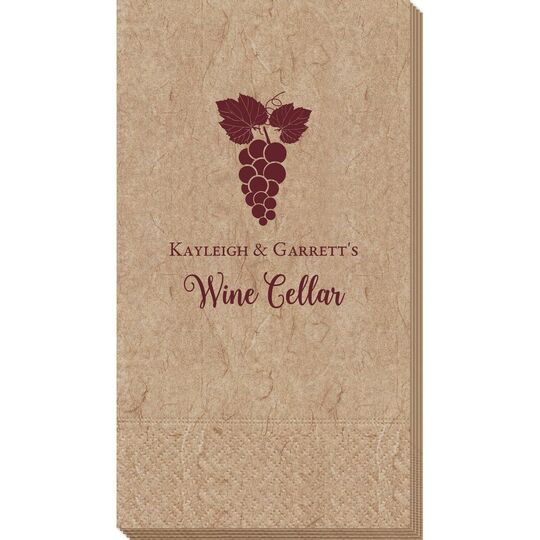 Grape Cluster Bali Guest Towels