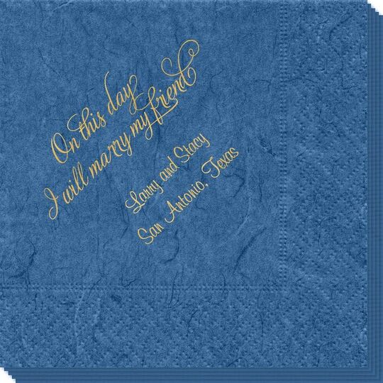 Elegant On This Day Bali Napkins