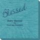 Expressive Script Blessed Bali Napkins Image 3 of 5