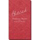 Expressive Script Blessed Bali Guest Towels Image 4 of 5
