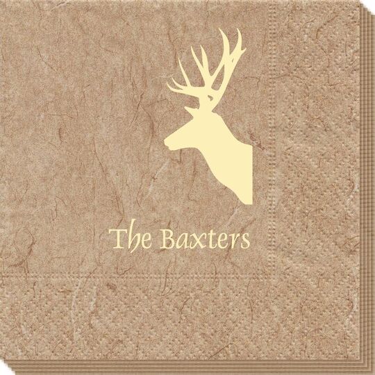 Deer Buck Bali Napkins