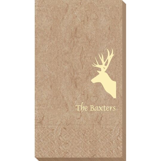 Deer Buck Bali Guest Towels