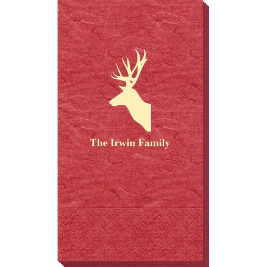 Deer Buck Bali Guest Towels