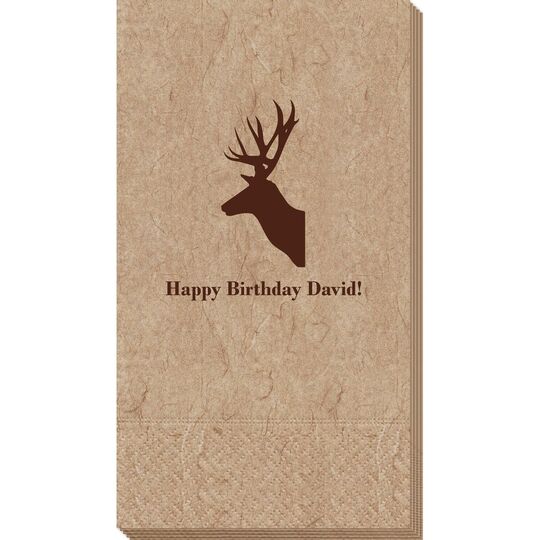 Deer Buck Bali Guest Towels