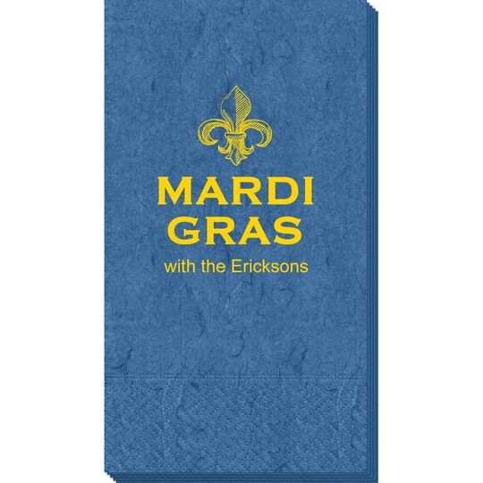 Mardi Gras Bali Guest Towels