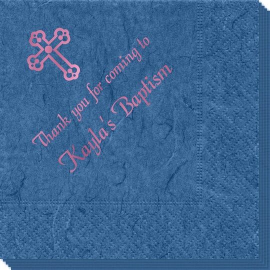 Ornate Cross Bali Napkins