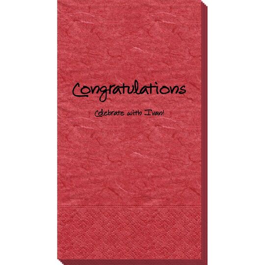 Studio Congratulations Bali Guest Towels