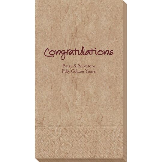 Studio Congratulations Bali Guest Towels