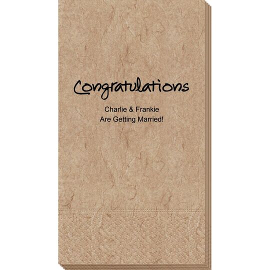 Studio Congratulations Bali Guest Towels