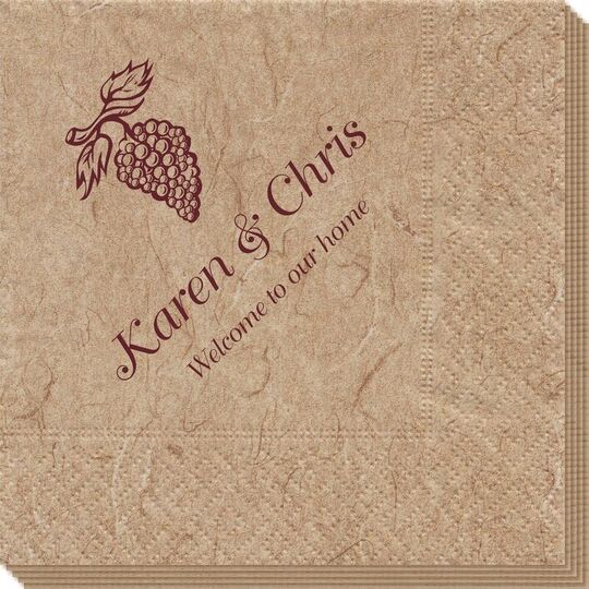 Vineyard Grapes Bali Napkins