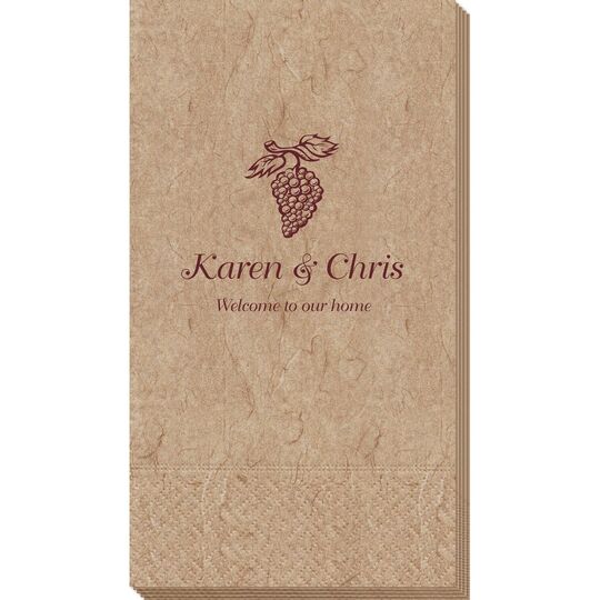 Vineyard Grapes Bali Guest Towels