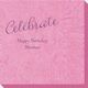 Expressive Script Celebrate Bali Napkins Image 1 of 5