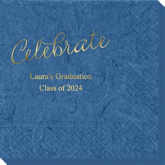 Expressive Script Celebrate Bali Napkins