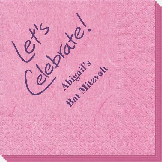 Fun Let's Celebrate Bali Napkins