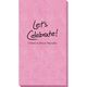 Fun Let's Celebrate Bali Guest Towels Image 1 of 4