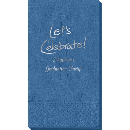 Fun Let's Celebrate Bali Guest Towels